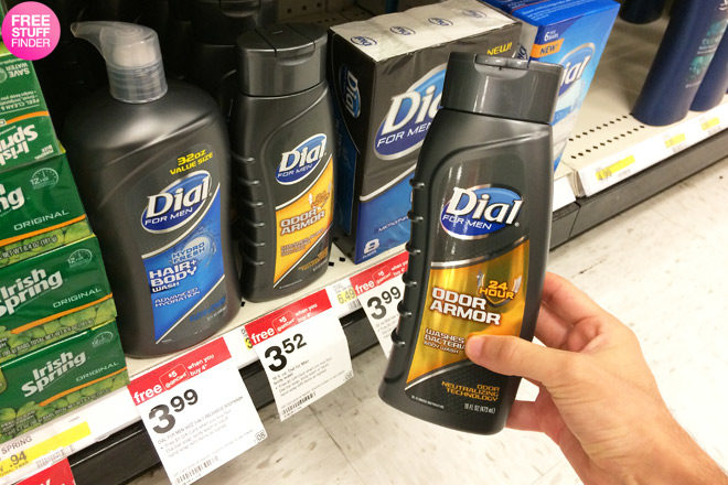 $1.76 (Reg $3.52) Dial for Men Body Wash & Liquid Hand Soap Refills at Target