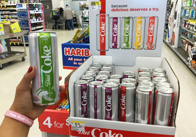 $0.50 (Reg $1.19) Diet Coke Sodas at Walgreens