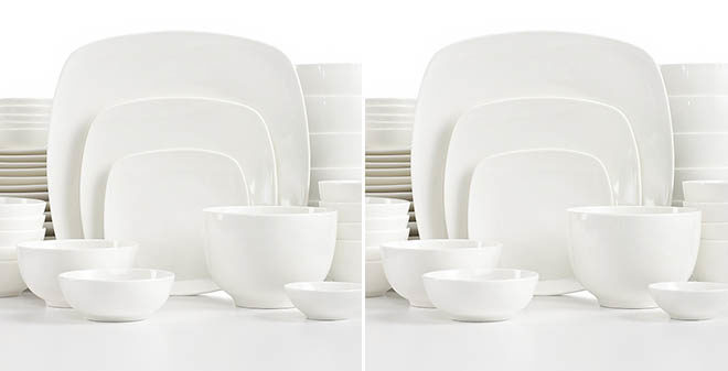 Gibson Square 42-Piece Dinnerware Set for Only $55.99 + FREE Shipping (Reg $120)