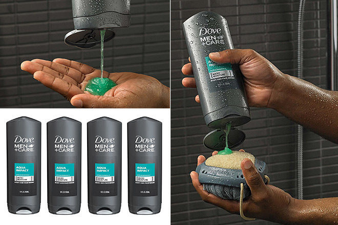 *HOT* $12.13 Dove Men+Care Body Wash 4-Pack + FREE Shipping (Only $3.03 Each!)