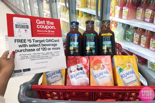 *HOT* $0.99 (Reg $3.59) Aquafina Sparkling Water 8-Packs & Pure Leaf Tea at Target