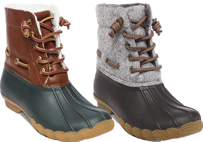 $50.99 (Reg $79) Steve Madden Duck Boots + FREE Store Pickup