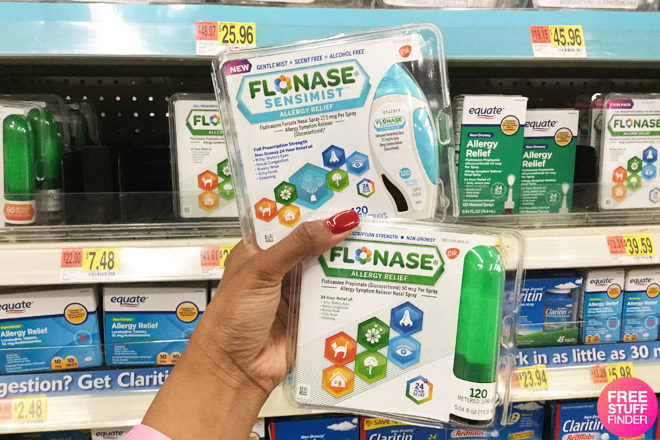 *NEW* $24.00 in FLONASE Allergy Relief Coupons (Only $6.47 at Walmart - Print Now!)