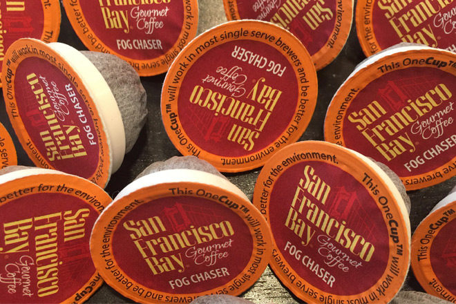 $0.33 per K-Cup San Francisco Bay Fog Chaser Coffee + FREE Shipping
