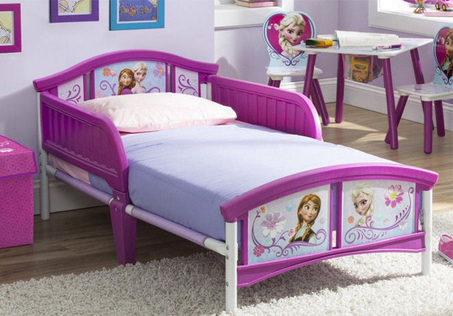 HURRY! $48 Disney Frozen Toddler Bed & Mattress + FREE Shipping