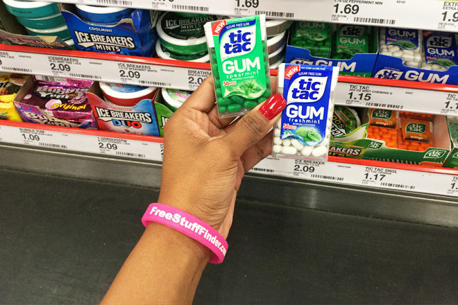 *HOT* Tic Tac Gum Single Pack JUST 40¢ at Target (Print Coupon Now!)