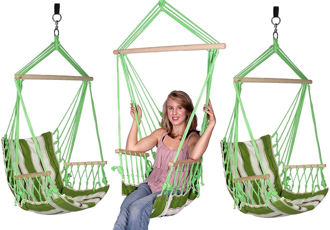 $24.85 (Reg $47) Outdoor Hammock Chair