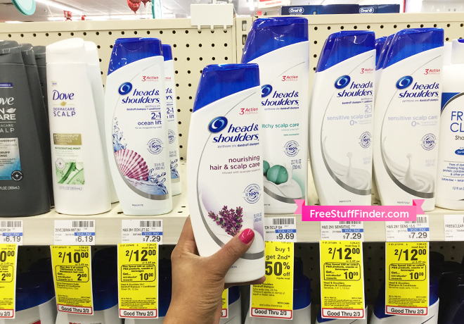 $2.10 (Reg $7) Head & Shoulders Shampoo or Conditioner at CVS