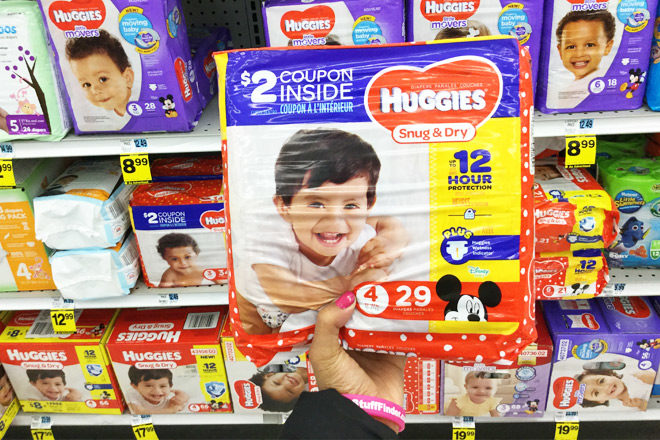 $6.99 (Reg $12.49) Huggies Jumbo Pack Diapers at Rite Aid