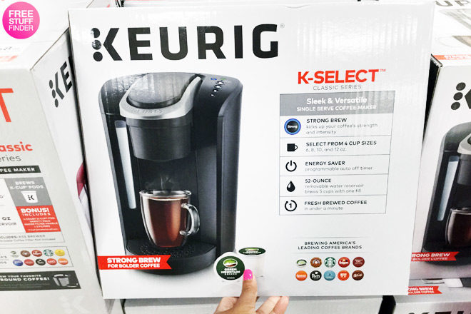 $74.99 (Reg $150) Keurig K-Select Coffee Maker + FREE Shipping