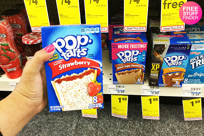 $1.49 (Reg $3) Kellogg’s Pop Tarts at CVS