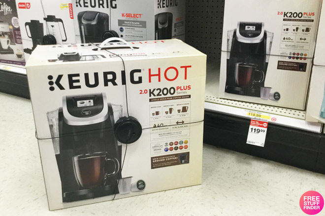 *HOT* $65.99 (Reg $120) Keurig K200 Coffee Brewer at Target (Black Color Only!)