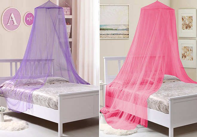 *HOT* $10.64 (Reg $27.39) Kids Collapsible Bed Canopy + FREE Pickup