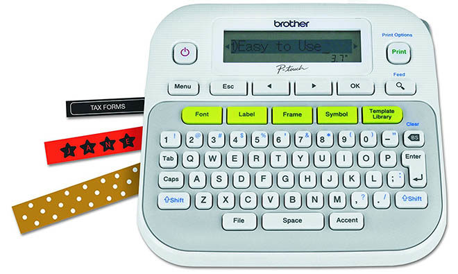 $9.99 (Reg $40) Brother P-Touch Label Maker + FREE Pickup