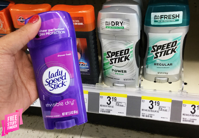 *HOT* $0.39 (Reg $3) Speed Stick Deodorant at Walgreens Next Week (Starting 2/25)