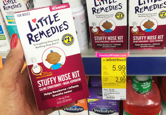 $0.99 (Reg $6) Little Remedies Stuffy Nose Kit at Walgreens (Print Now!)