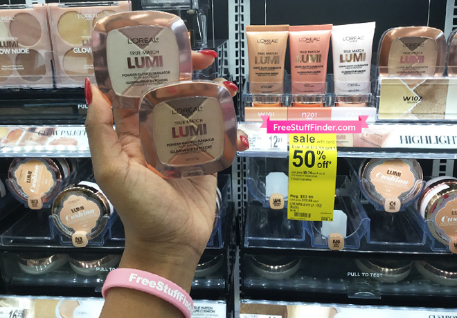 $3.75 (Reg $13) L'Oreal Lumi Powder Glow Blush at Walgreens