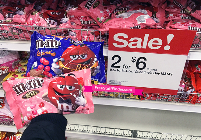 *HOT* $1.70 (Reg $3.19) M&M’s Valentine Chocolate at Target (Print Coupon Now!)