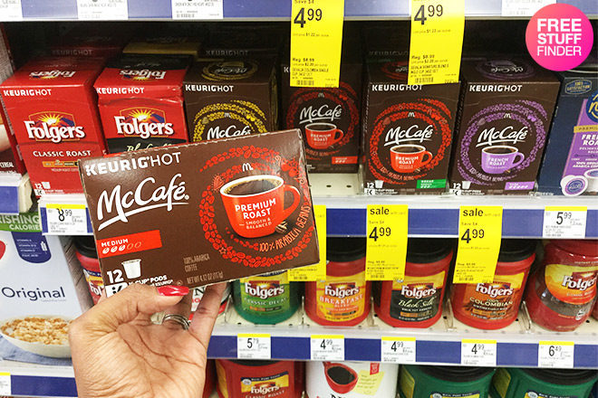 *HOT* $3.99 (Reg $9) McCafe K-Cup Coffee at Walgreens