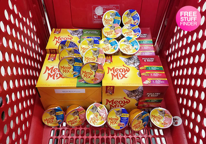 $0.30 Meow Mix Wet Cat Food at Target