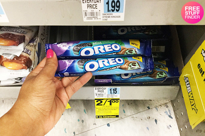 2 FREE Oreo Candy Bars at Rite Aid