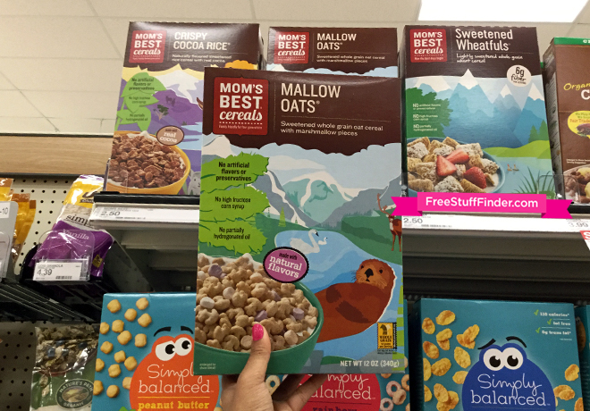 $1.50 (Reg $2.50) Mom's Best Cereal at Target