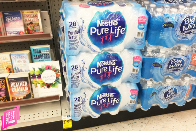 *HOT* $1.39 (Reg $5) Nestle Pure Life Bottled Water 28-Pack at Rite Aid