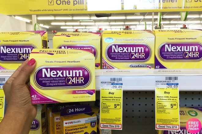 $19.49 (Reg $29.49) Nexium 24 Hour at CVS