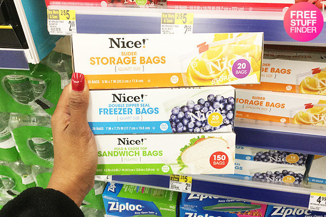 *HOT* $0.99 (Reg $3) Nice! Bags at Walgreens