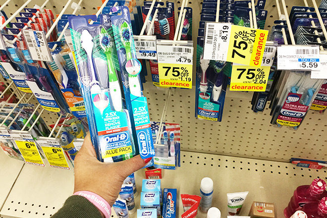 Clearance Find: $1.19 (Reg $4.79) Oral-B Pro-Health Toothbrush at CVS