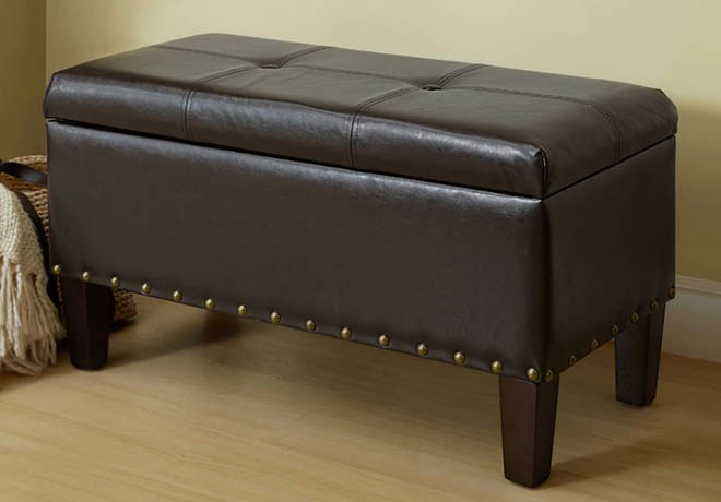 $55.99 (Reg $150) Madison Storage Bench Ottoman + FREE Shipping