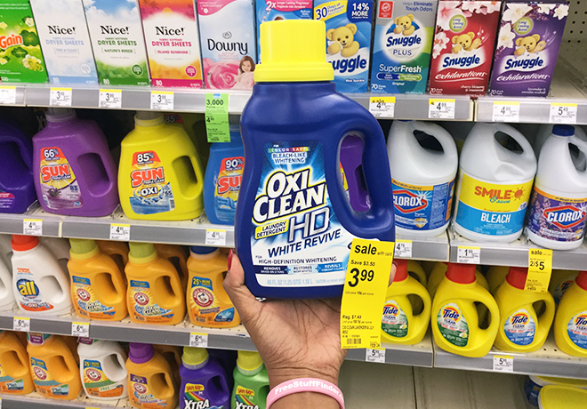 *HOT* $1.99 (Reg $7.49) OxiClean Laundry Detergent at Walgreens