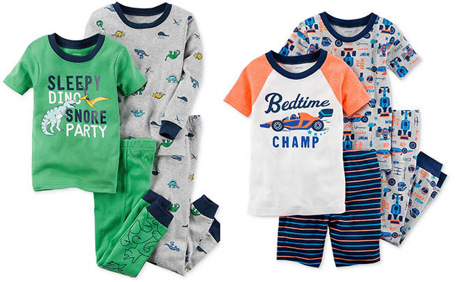 $11.73 (Reg $34) Carter’s 4-Piece Pajama Sets + FREE Pickup