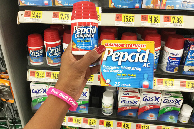 $2.76 (Reg $7.76) Pepcid AC Maximum Strength Heartburn Relief Tablets at Walmart