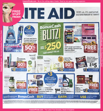 *HOT* Rite Aid Ad Preview (Week 2/25 – 3/3)