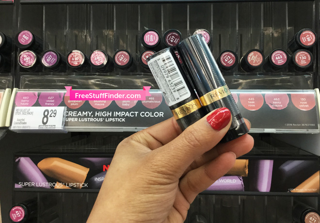 $1.72 (Reg $8) Revlon Lipstick at Walgreens (2/25 Only!)