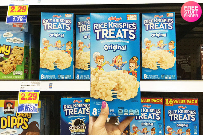 $0.99 (Reg $2.29) Rice Krispies Treats at Kroger