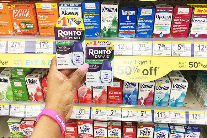 *HOT* $2.99 (Reg $14) Rohto Dry Aid Eye Drops at Walgreens