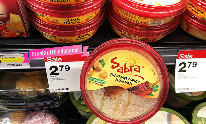 $1.09 (Reg $3) Sabra Hummus at Target