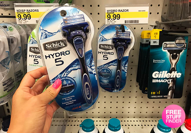 $3.49 (Reg $10) Schick Razors at Target