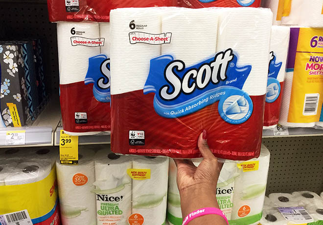 $3.24 (Reg $5.49) Scott Paper Towels at Walgreens (ONLY $0.54 Per Roll!)