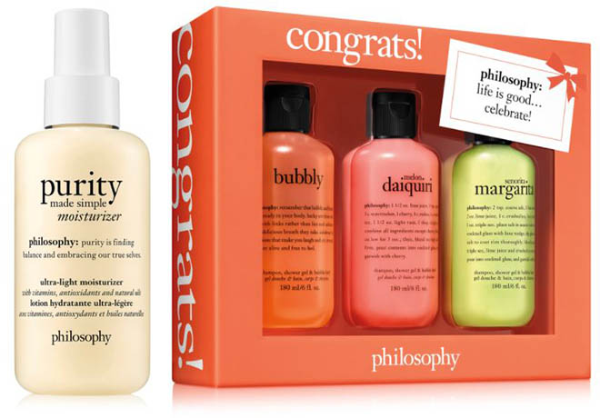 25% Off Philosophy Purchase (Starting at ONLY $5!)