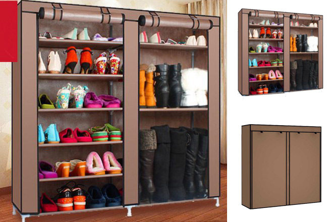 $14.69 (Reg $25) Double Shoe Organizer Cabinet + FREE Shipping