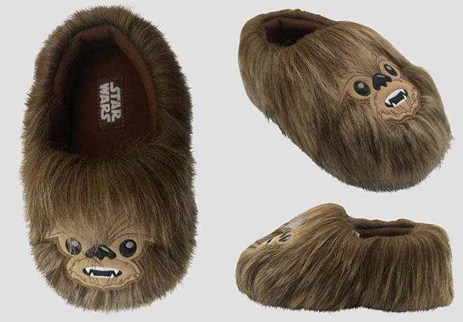 $5.18 (Reg $13) Boys' Star Wars Chewbacca Slippers