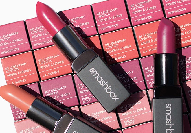 $25 (Reg $63 Value) Smashbox 3-Piece Lipstick Set + FREE Shipping