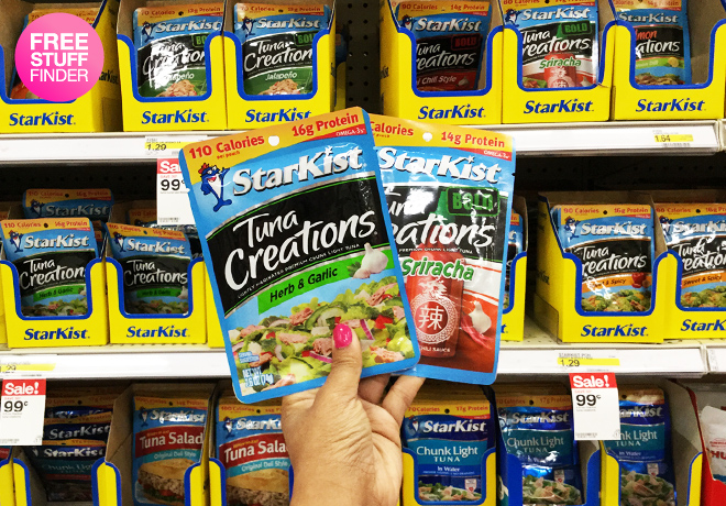 $0.86 Starkist Tuna Creations Pouch at Target