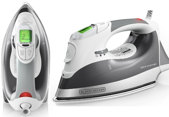 $29.99 (Reg $40) Black+Decker Steam Iron + FREE Shipping