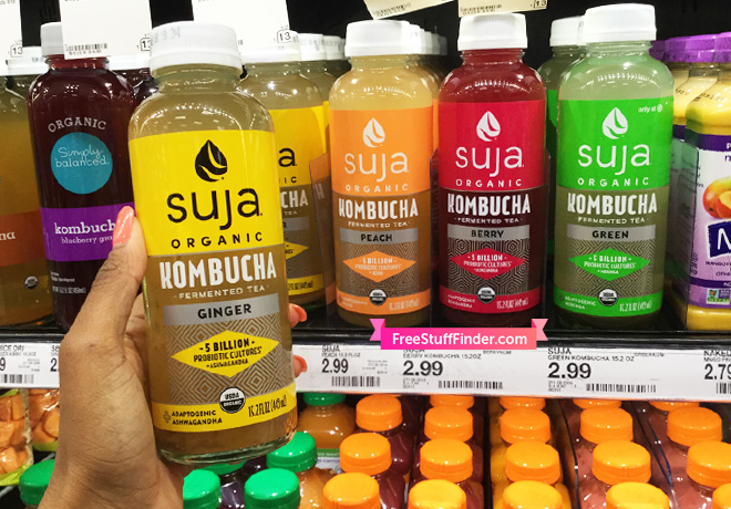 $1.04 (Reg $3) Suja Organic Kombucha Tea at Target (Load Now!)