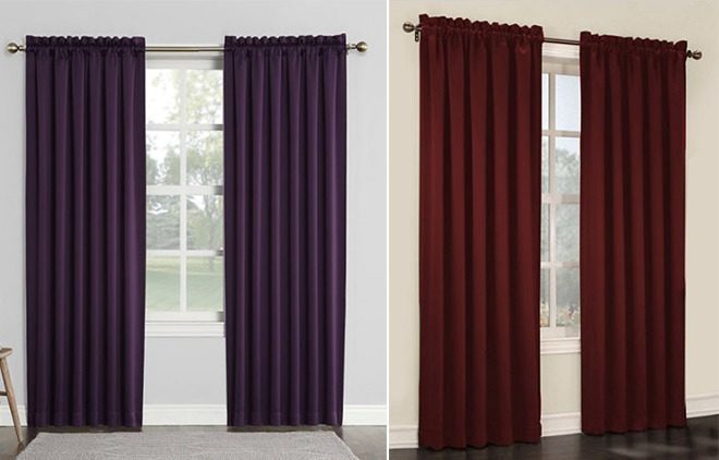 *HOT* $14.99 (Reg $40) Sun Zero 2-Pack Darkening Curtain Panels + FREE Pickup