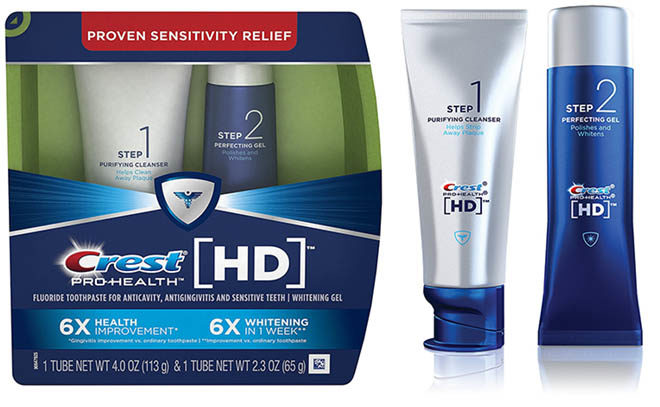 $7.37 Crest Pro-Health HD Whitening Two-Step System (Best Price!)